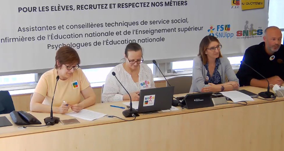 Conférence de presse de la journée de mobilisation du 10 juin 2025