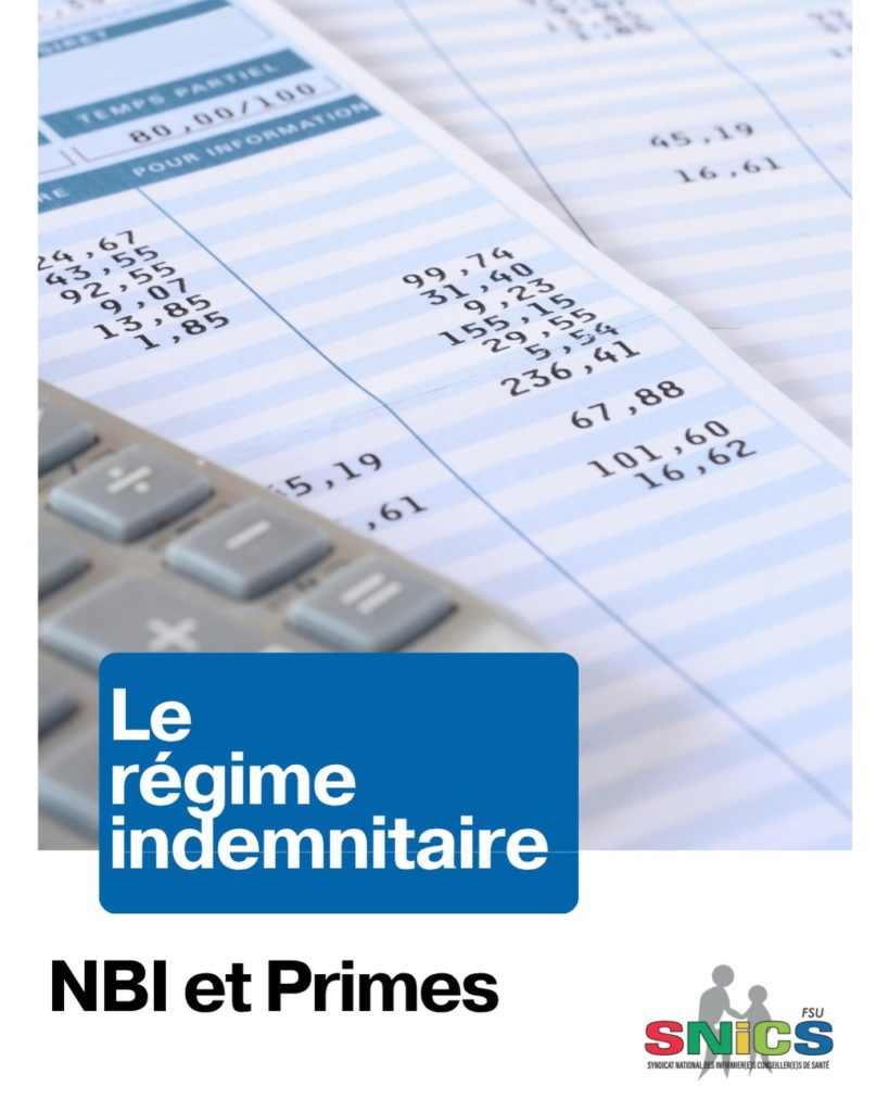 Régime indemnitaire, NBI et Primes