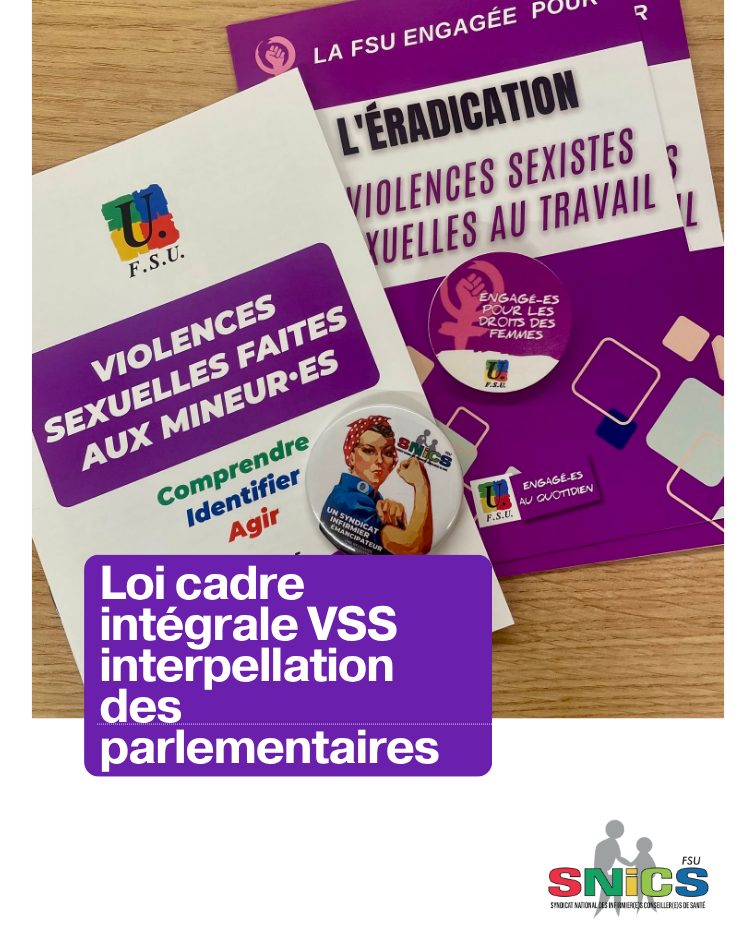 Loi cadre intégrale VSS : Interpellation des parlementaires